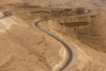 wadi mujib, la garganta de jordania